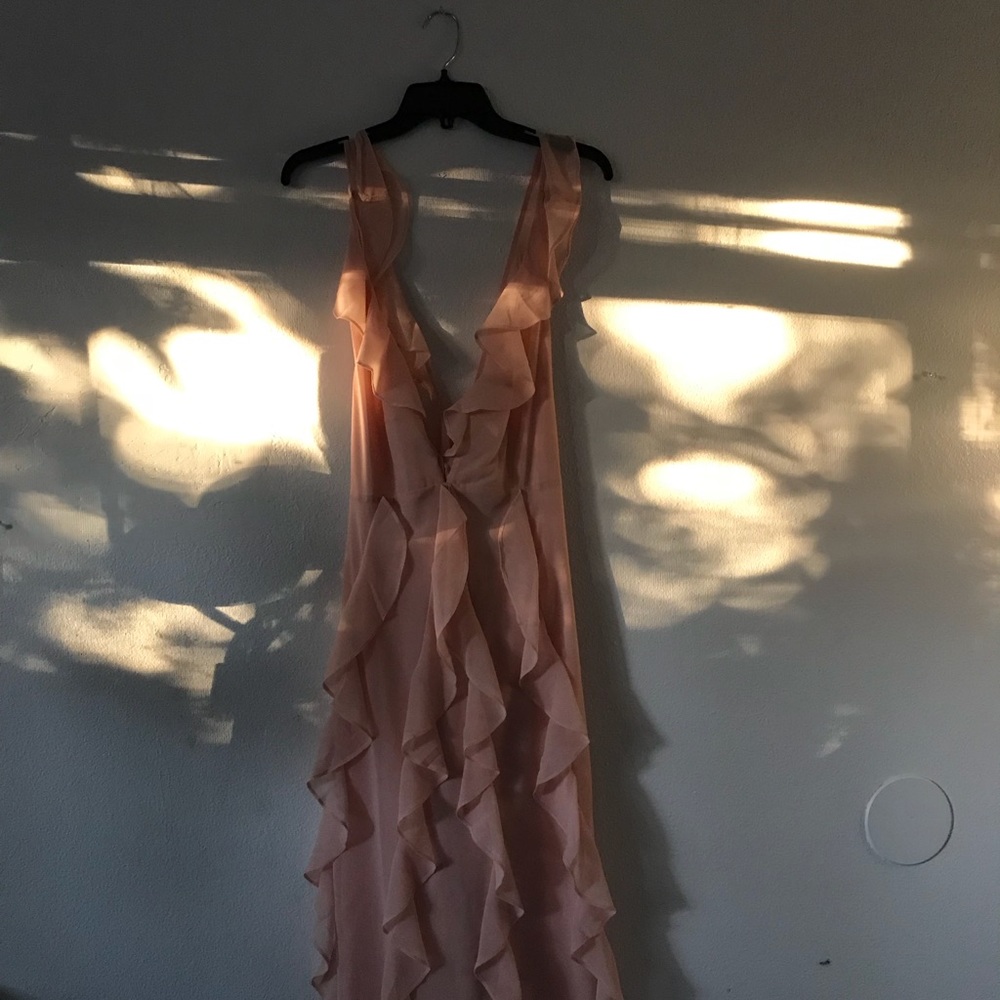 Light Pink Ruffle Dress